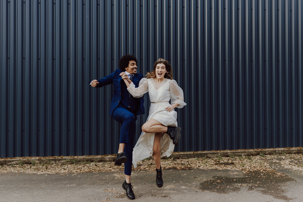 Navy Gold Wedding Ideas Gina Fernandes Photography