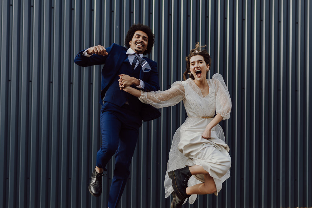 Groom Suit Tie Navy Gold Wedding Ideas Gina Fernandes Photography