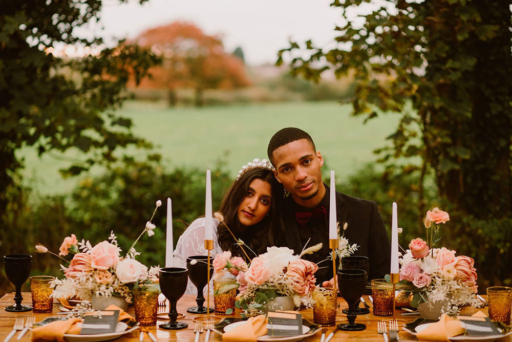 Outdoor Autumn Wedding Ruby Walker Photography