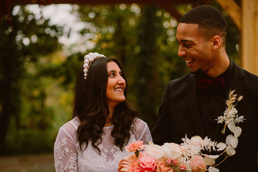 Outdoor Autumn Wedding Ruby Walker Photography