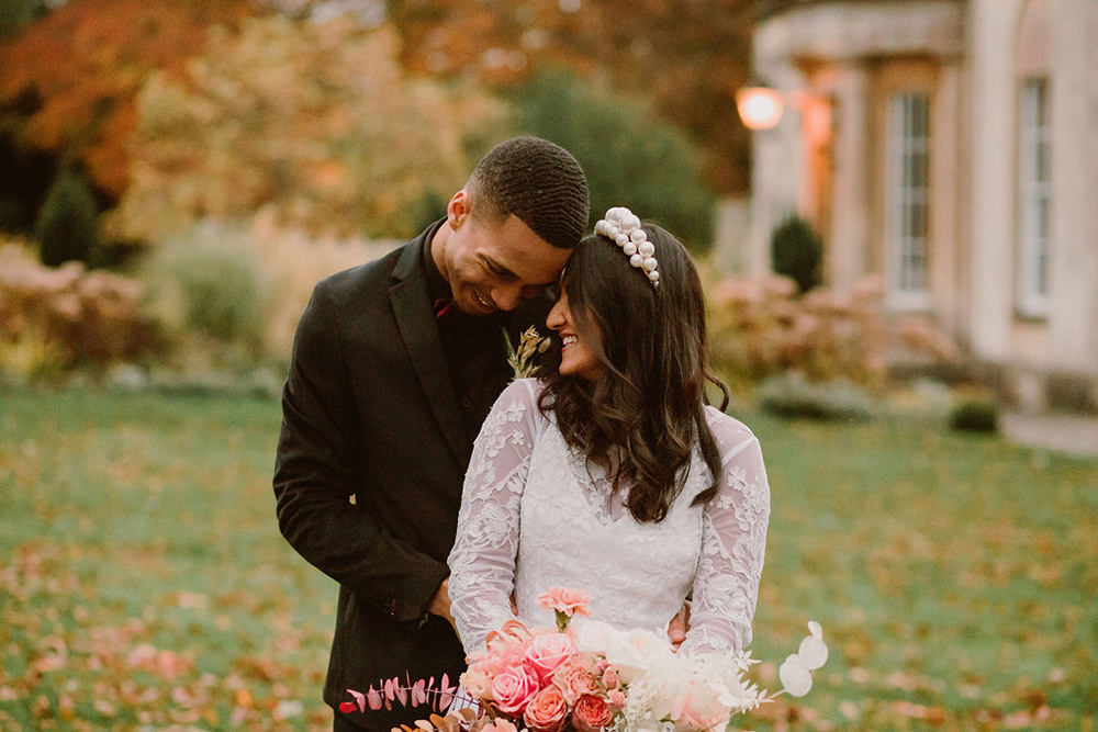 Outdoor Autumn Wedding Ruby Walker Photography