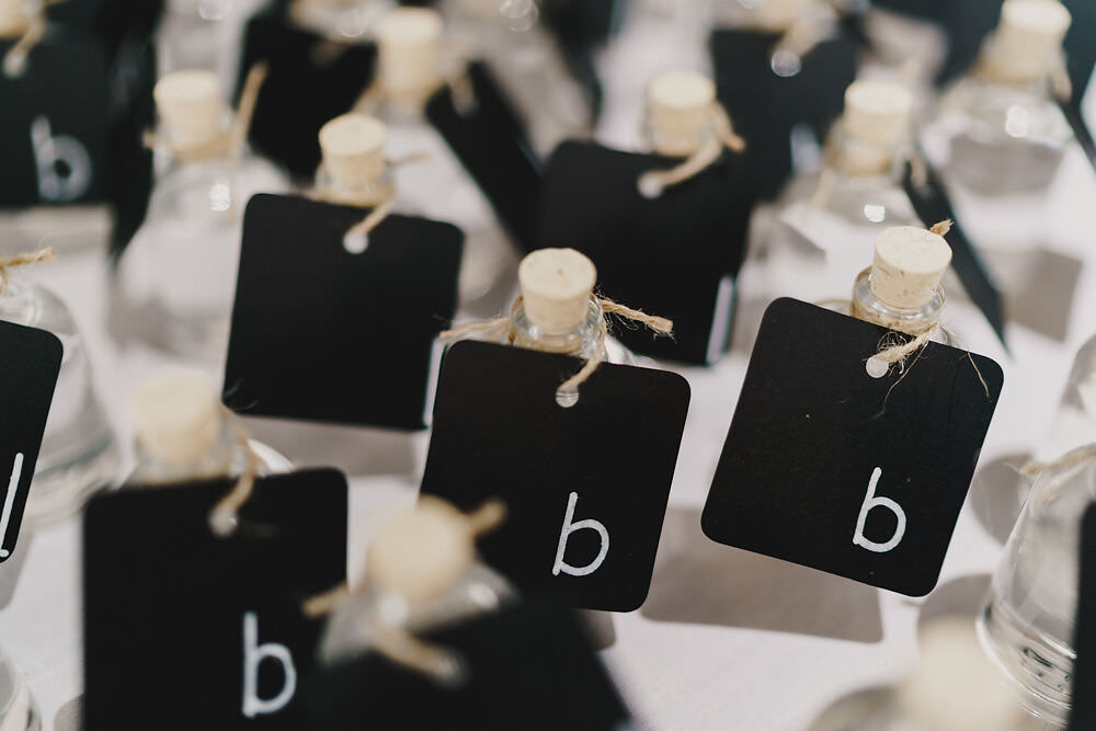 Favours Mini Bottles Winding House Wedding MIKI Studios