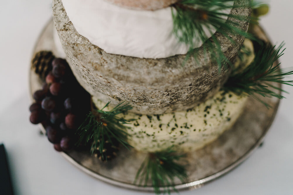 Cheese Stack Cake Tower Winding House Wedding MIKI Studios