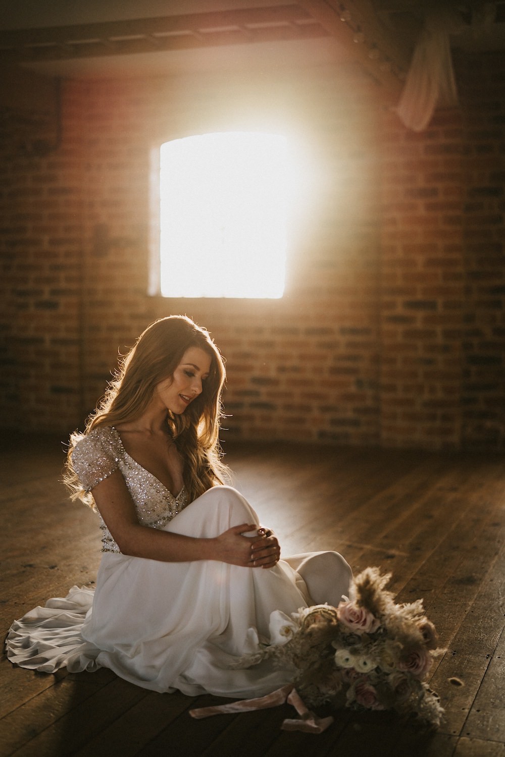 Dress Gown Bride Bridal Cap Sleeves Ballet Wedding Ideas Henry Lowther Photographer