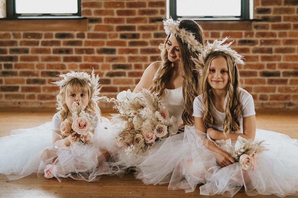 Flower Girl Dress Tutu Flowers Ballet Wedding Ideas Henry Lowther Photographer
