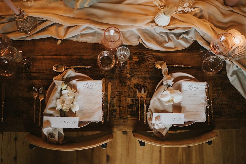 Centrepiece Flowers Decor Decoration Table Candles Pink Rose Ballet Wedding Ideas Henry Lowther Photographer
