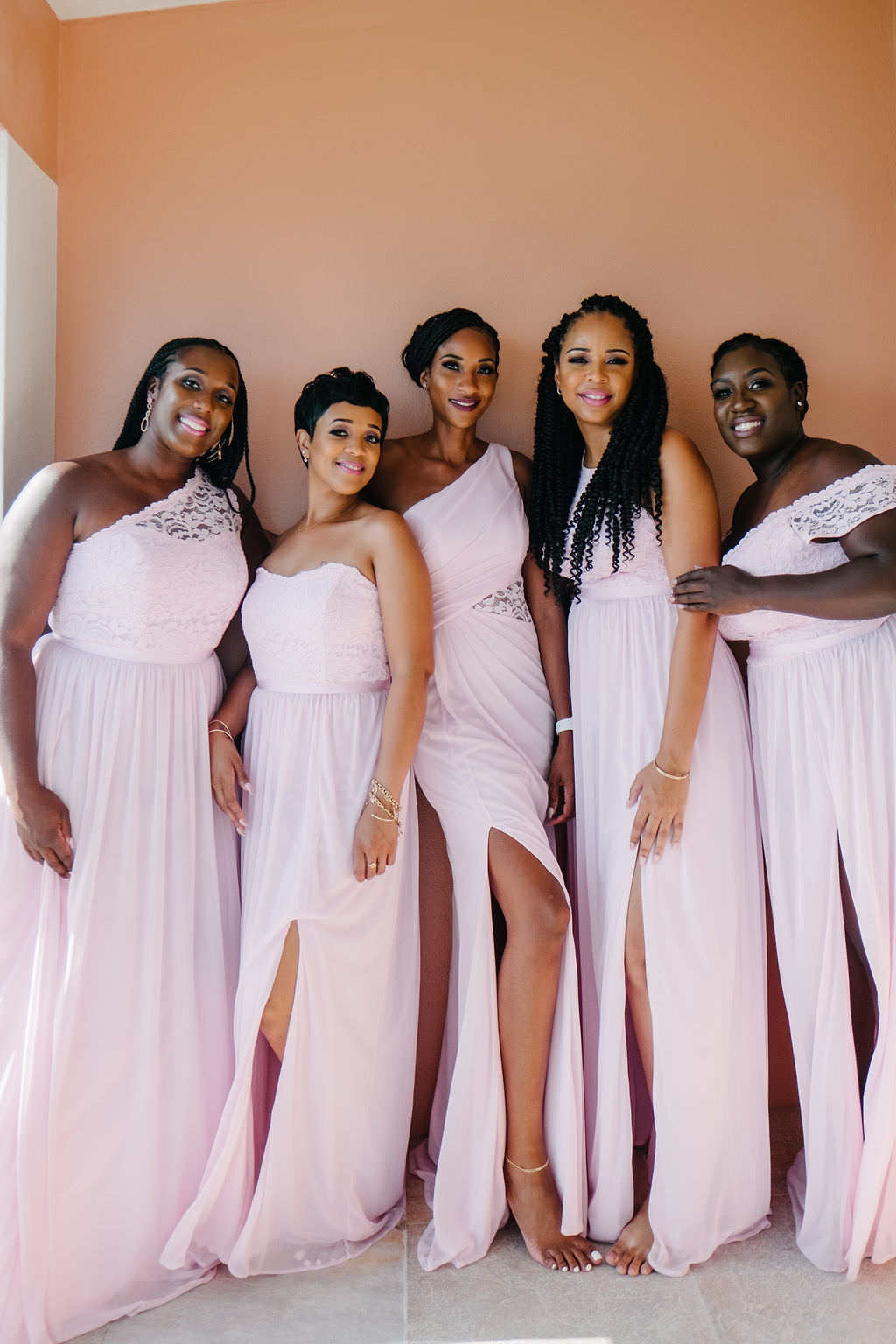 Bridesmaids Bridesmaid Dress Dresses Pink Bermuda Wedding Helen Abraham Photography