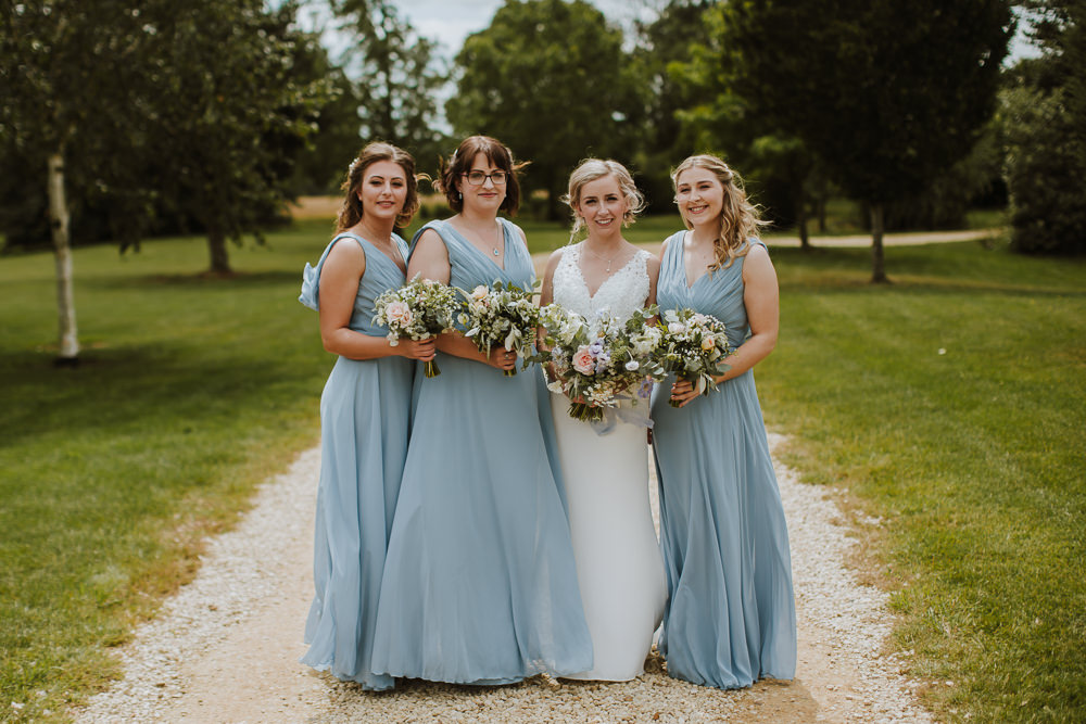 Bridesmaids Bridesmaid Dress Dresses Blue Crafty Wedding Sam Bennett Photography