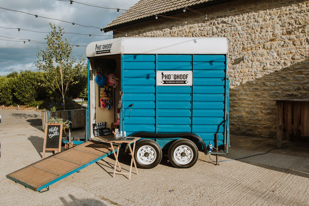 Horse Box Bar Crafty Wedding Sam Bennett Photography