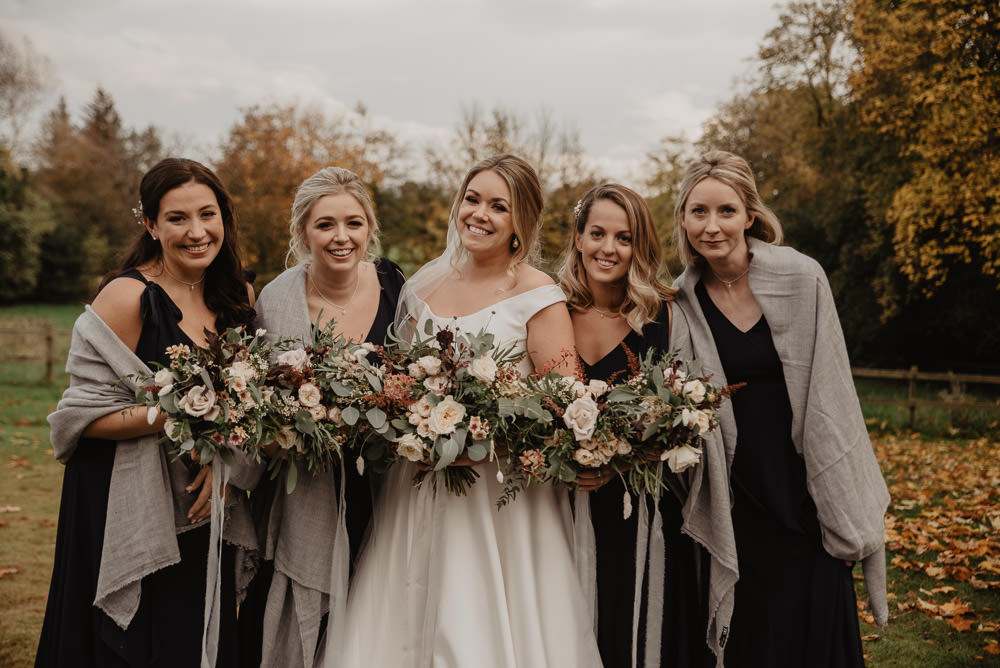 Bridesmaids Bridesmaid Dress Dresses Blue Family Farm Wedding Janine Kirkwood Photography