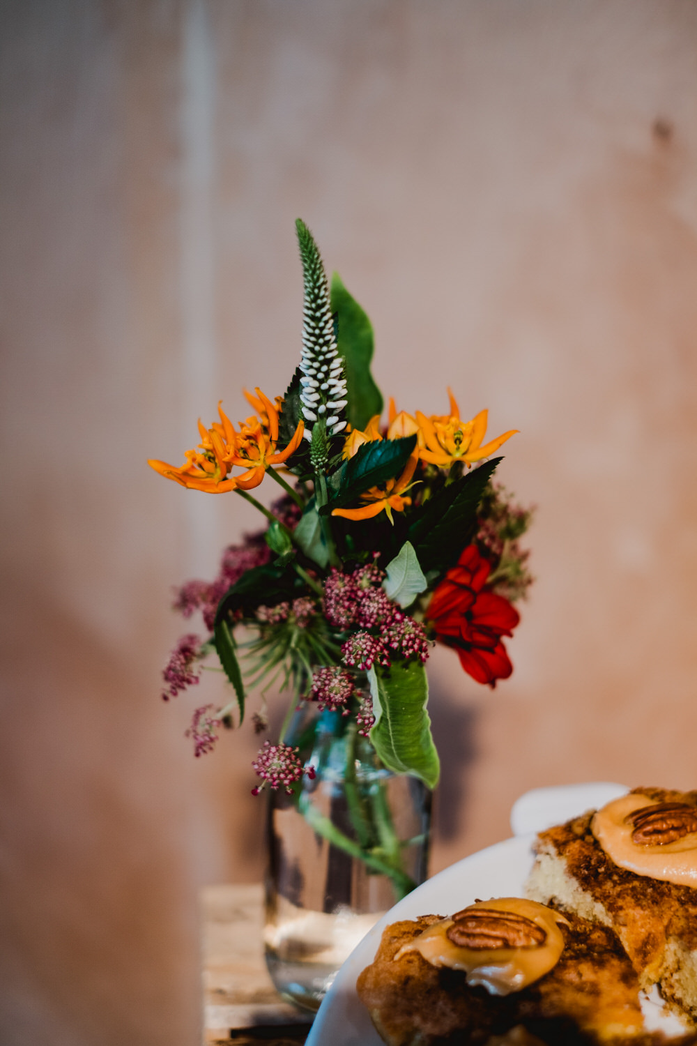Table Flowers Decor HOME Manchester Wedding Kate McCarthy Photography