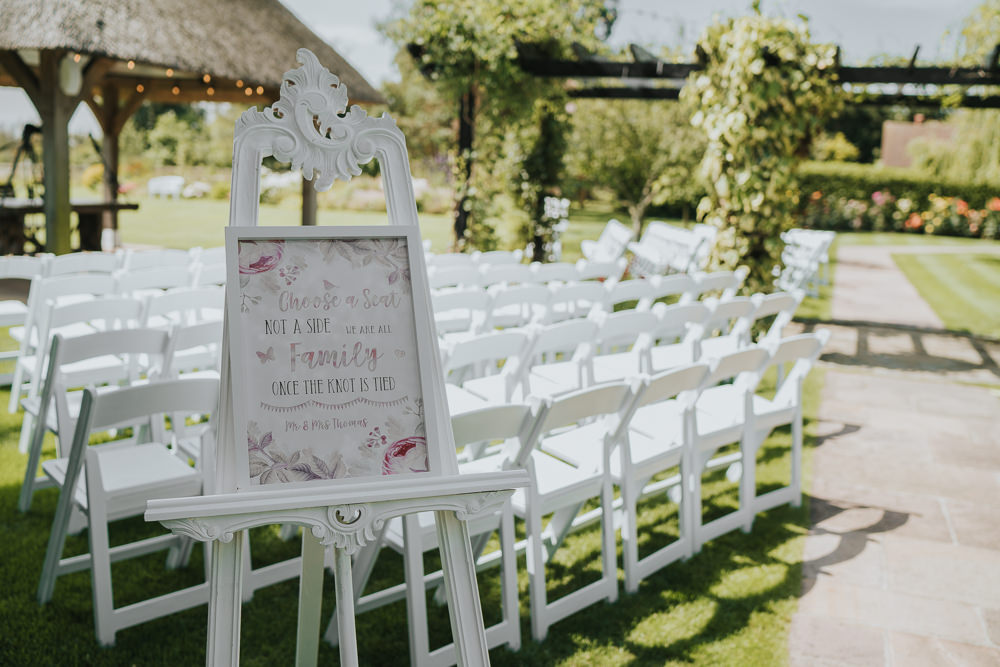 Outdoor Ceremony High House Weddings Grace Elizabeth Photography