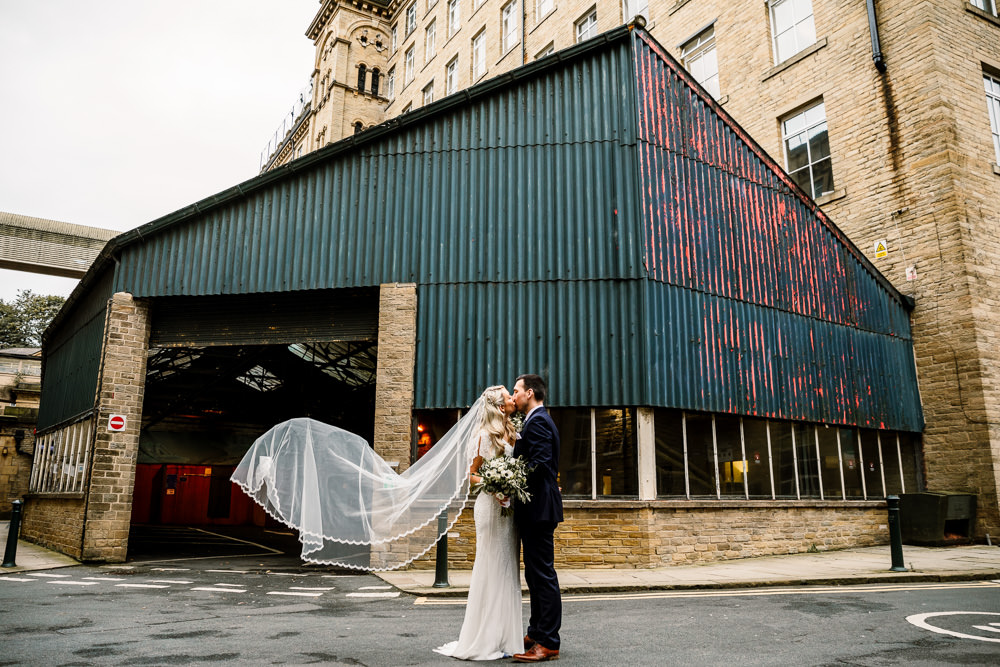 Industrial Mill Wedding Hayley Baxter Photography
