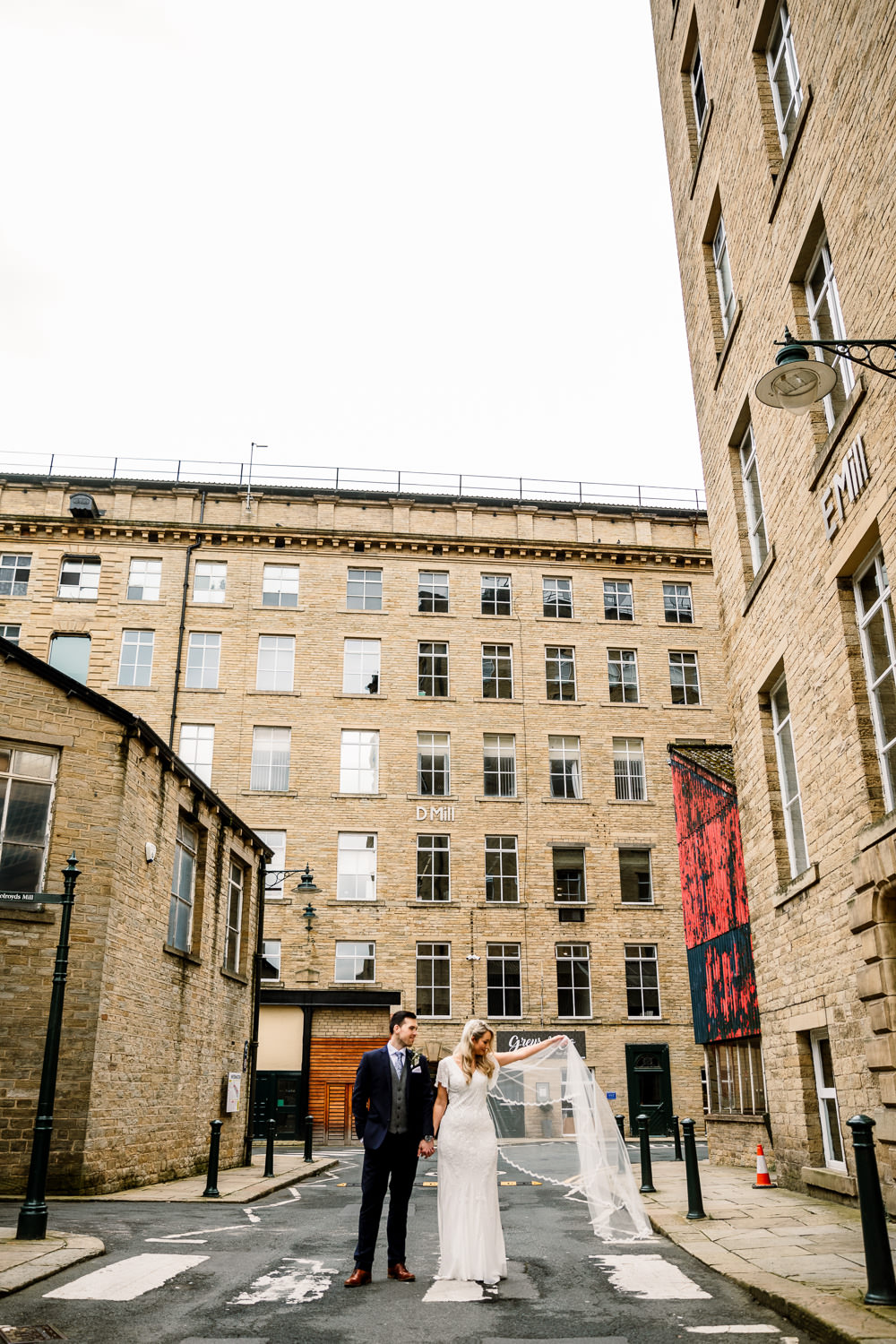 Industrial Mill Wedding Hayley Baxter Photography