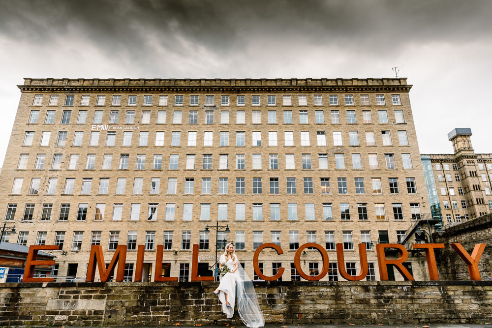 Industrial Mill Wedding Hayley Baxter Photography