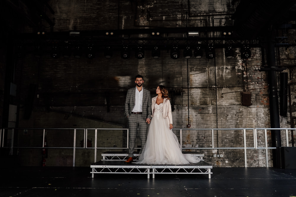 Industrial Wedding Ideas Sam Sparks Photography