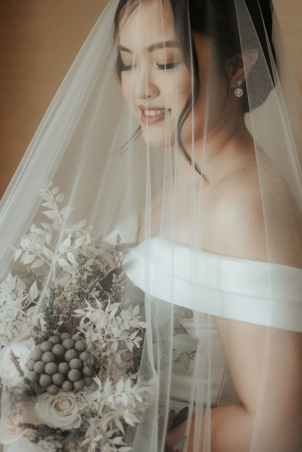 Bride Bridal Veil Make Up Hair Philippines Wedding The Backyard Studios