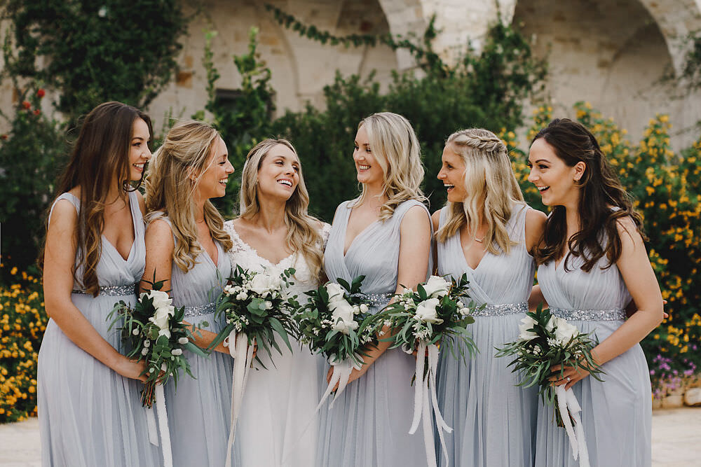 Bridesmaids Bridesmaid Dress Dresses Grey Puglia Wedding MIKI Studios