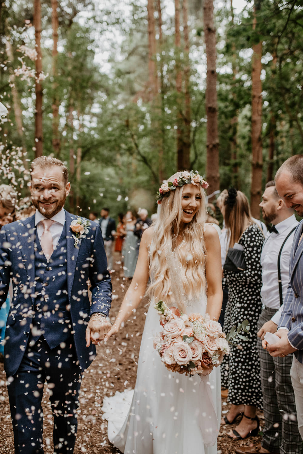Confetti Throw Whimsical Boho Wedding Camilla Andrea Photography