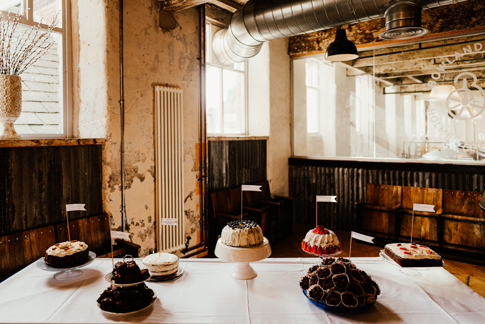 Dessert Tacke Table Brewery Wedding Ginger Beard Weddings
