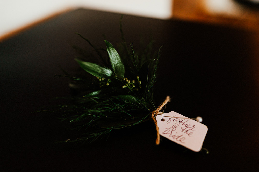 Buttonhole Flowers Brewery Wedding Ginger Beard Weddings