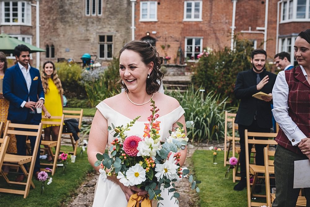 Bouquet Flowers Bride Bridal Dahlia Stocks Broadfield Court Wedding Marta May Photography