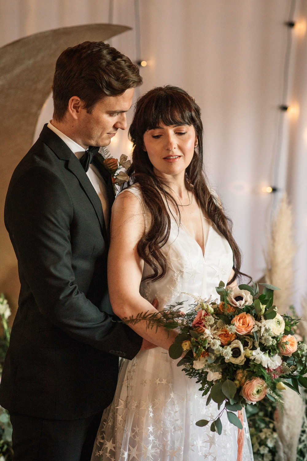 Celestial Wedding Inspiration Becky Harley Photography