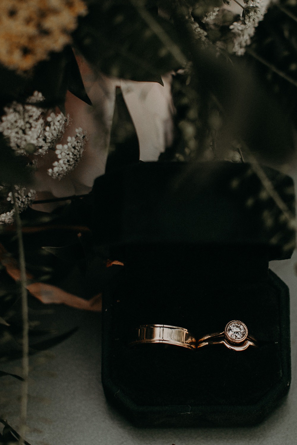 Rings Bands Georgia Wedding Aline Marin Photography