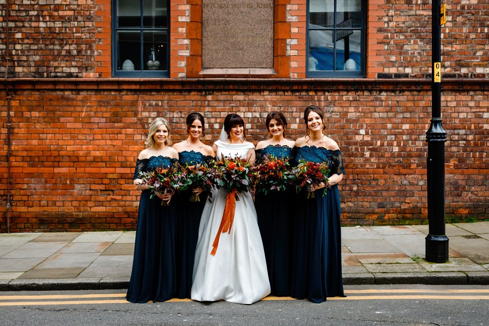 Bridesmaids Bridesmaid Dress Dresses Green Teal Maxi Great John Street Hotel Wedding About Today Photography