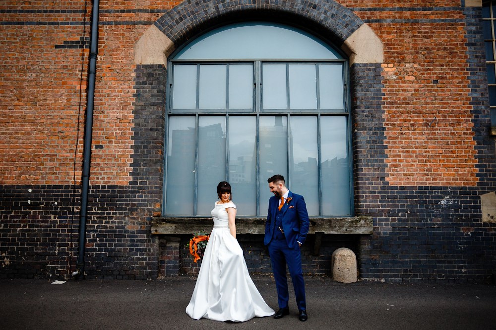 Bride Bridal Dress Gown Ronald Joyce Off Shoulder Bardot Great John Street Hotel Wedding About Today Photography