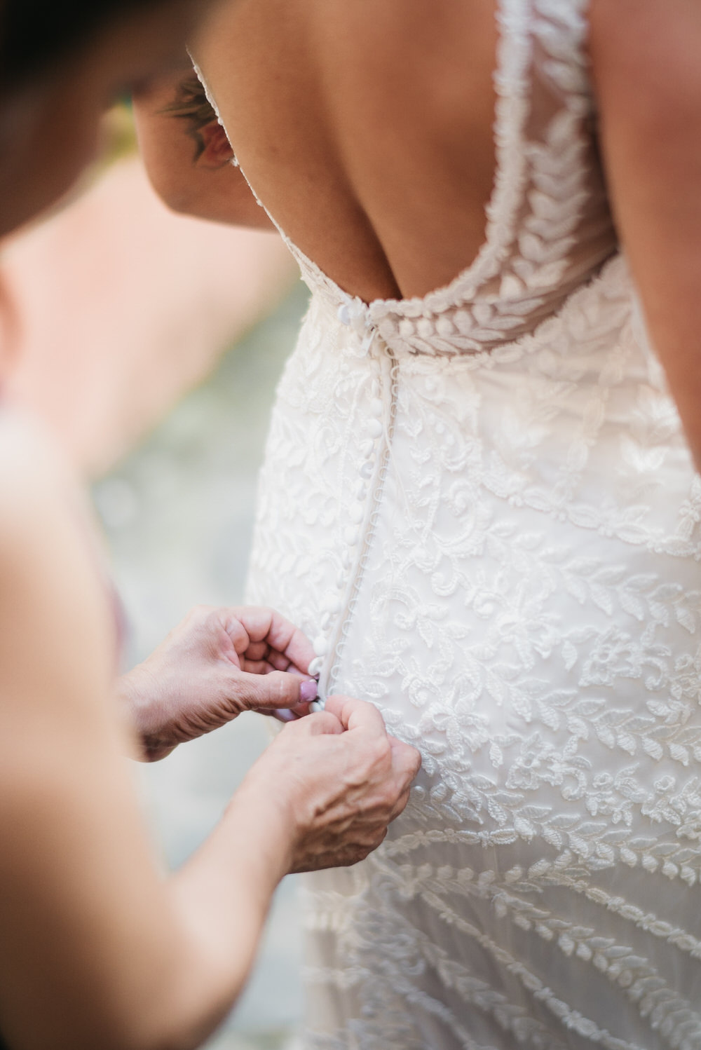 Dress Gown Bride Bridal Lillian West Lace Guatemala Wedding Daniel Lopez Perez Photography