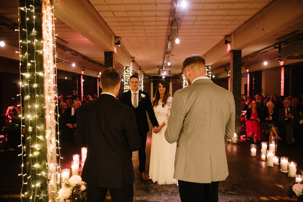 Indie Warehouse Wedding Dan Hough Photo