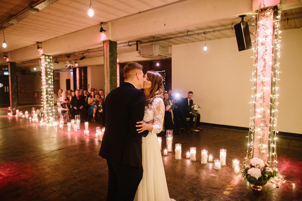 Indie Warehouse Wedding Dan Hough Photo