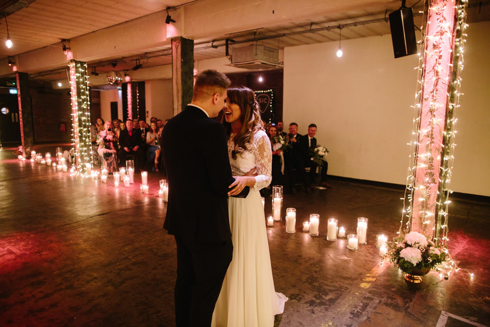 Indie Warehouse Wedding Dan Hough Photo