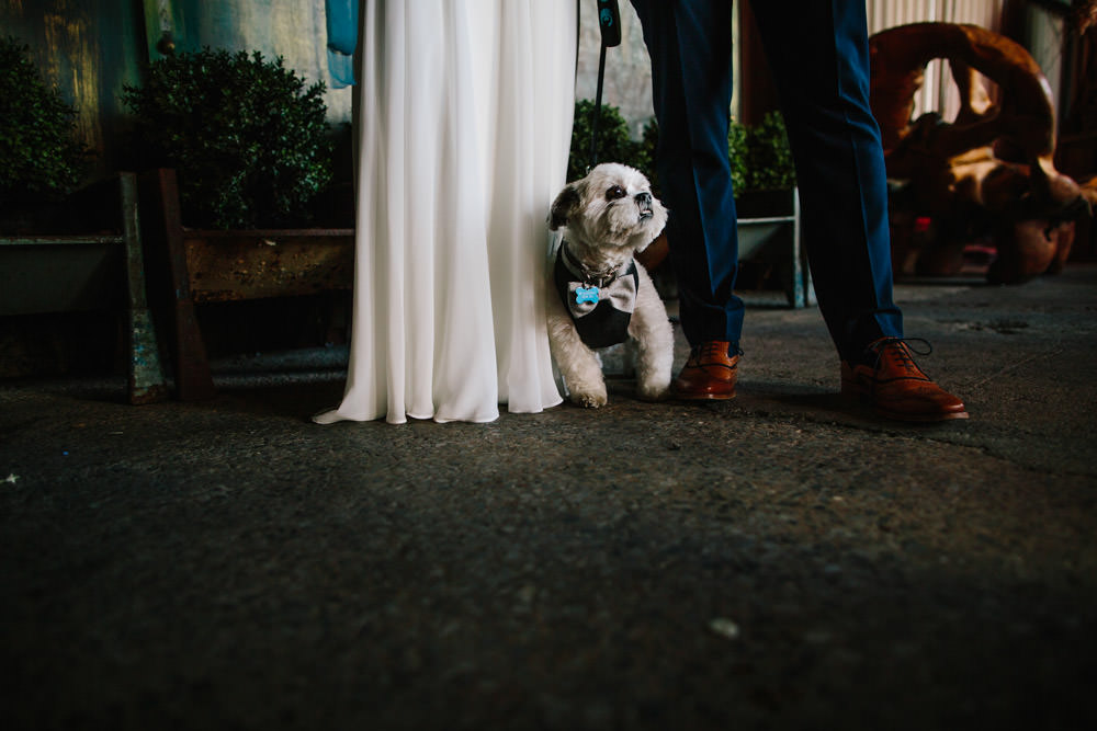 Indie Warehouse Wedding Dan Hough Photo