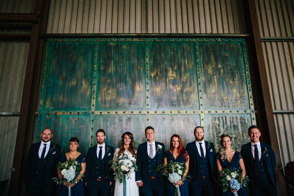 Indie Warehouse Wedding Dan Hough Photo