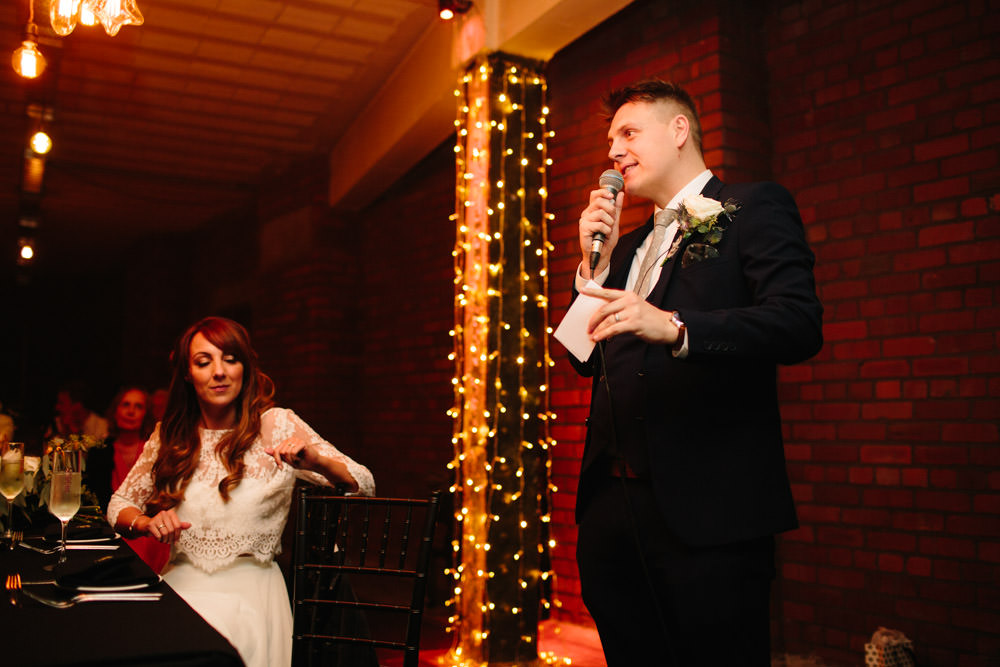 Indie Warehouse Wedding Dan Hough Photo