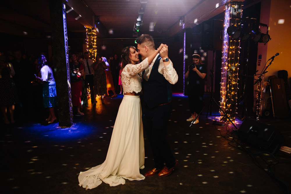 Indie Warehouse Wedding Dan Hough Photo