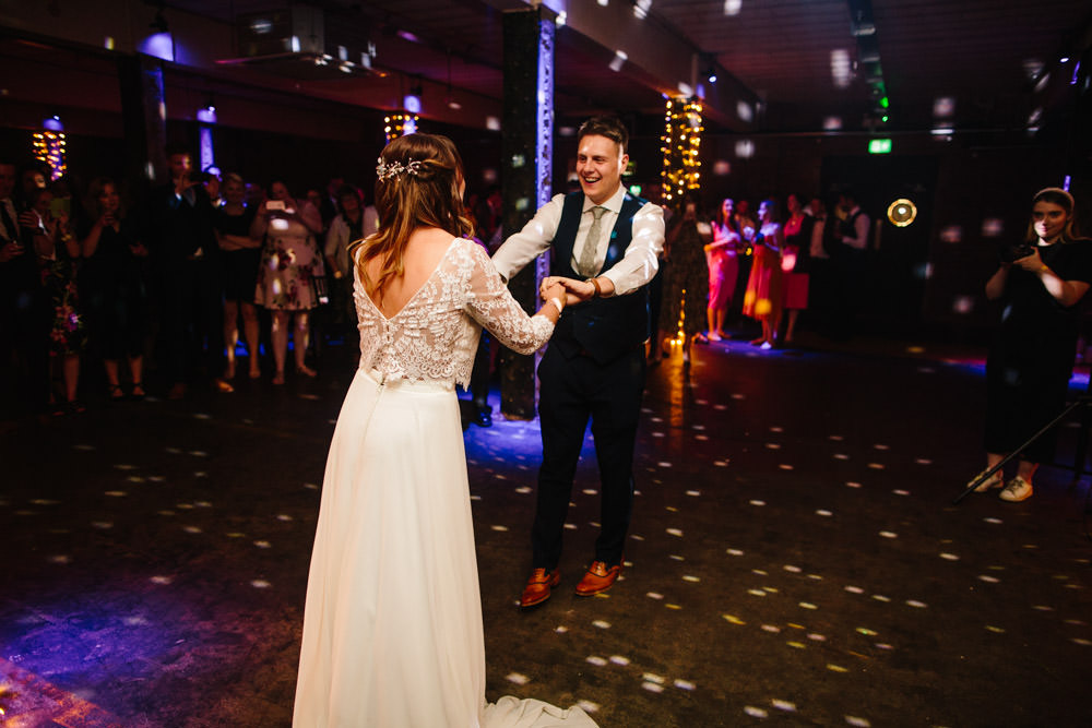 Indie Warehouse Wedding Dan Hough Photo