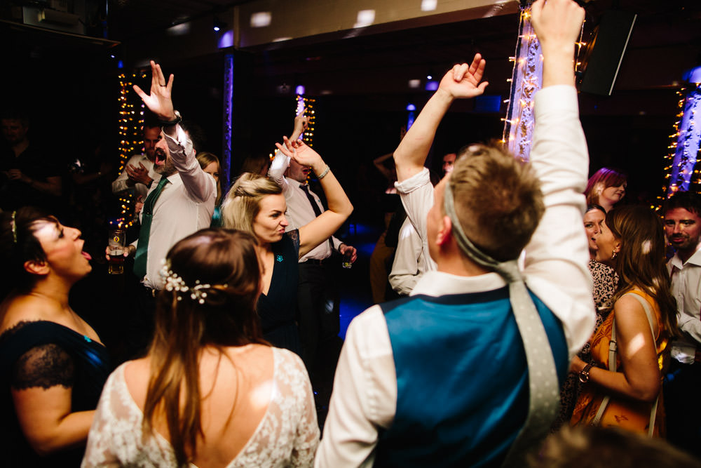 Indie Warehouse Wedding Dan Hough Photo