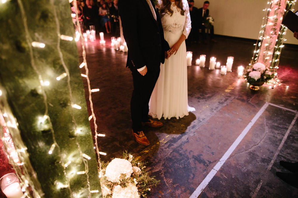 Indie Warehouse Wedding Dan Hough Photo