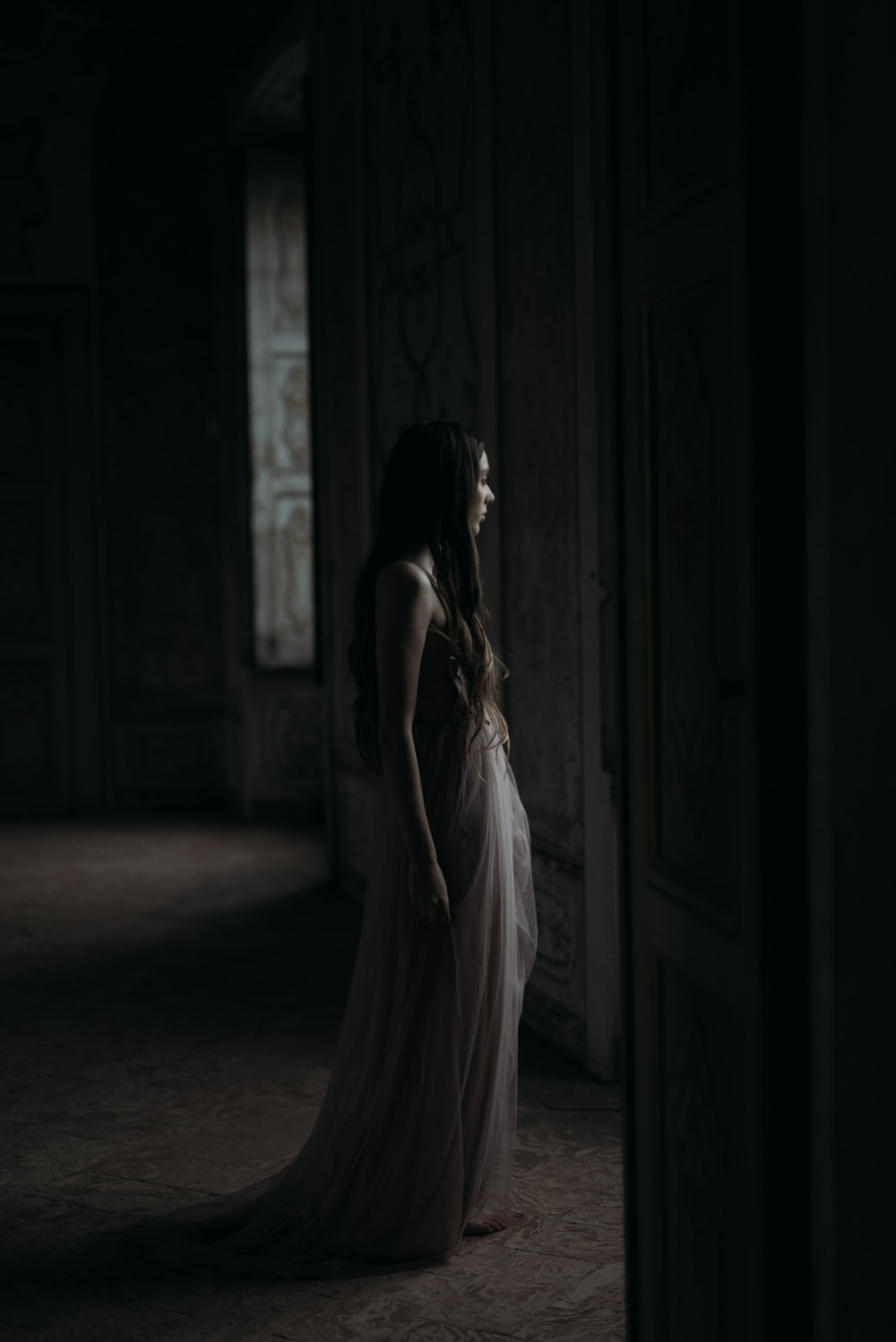 Dress Gown Bride Bridal Pink Straps Italy Elopement Ideas Gradisca Portento Fotografica