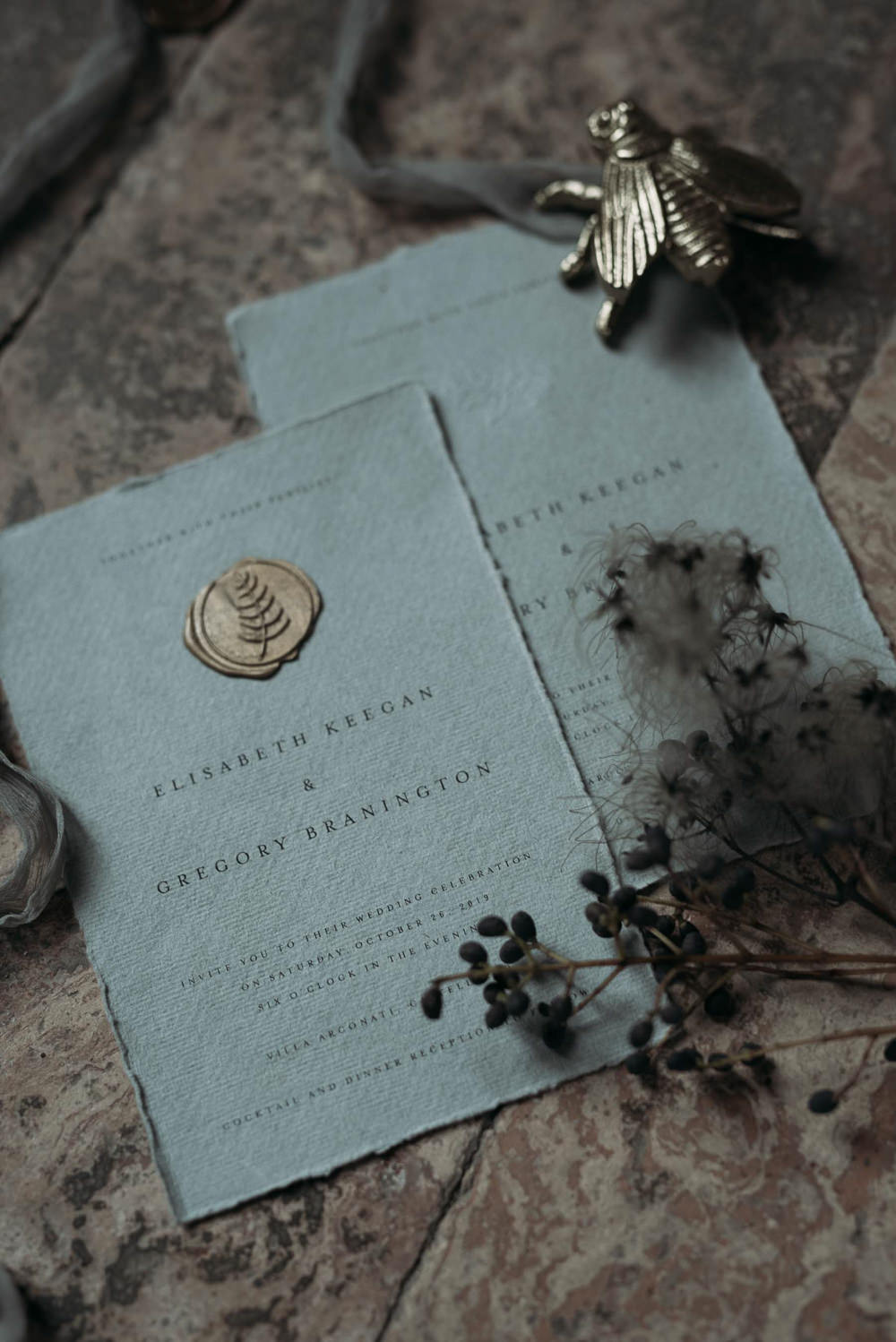 Stationery Invite Invitation Wax Seal Italy Elopement Ideas Gradisca Portento Fotografica
