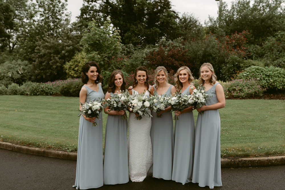 Bridesmaids Bridesmaid Dress Dresses Pale Blue Ivory Pavilion Wedding Iain Irwin Photography