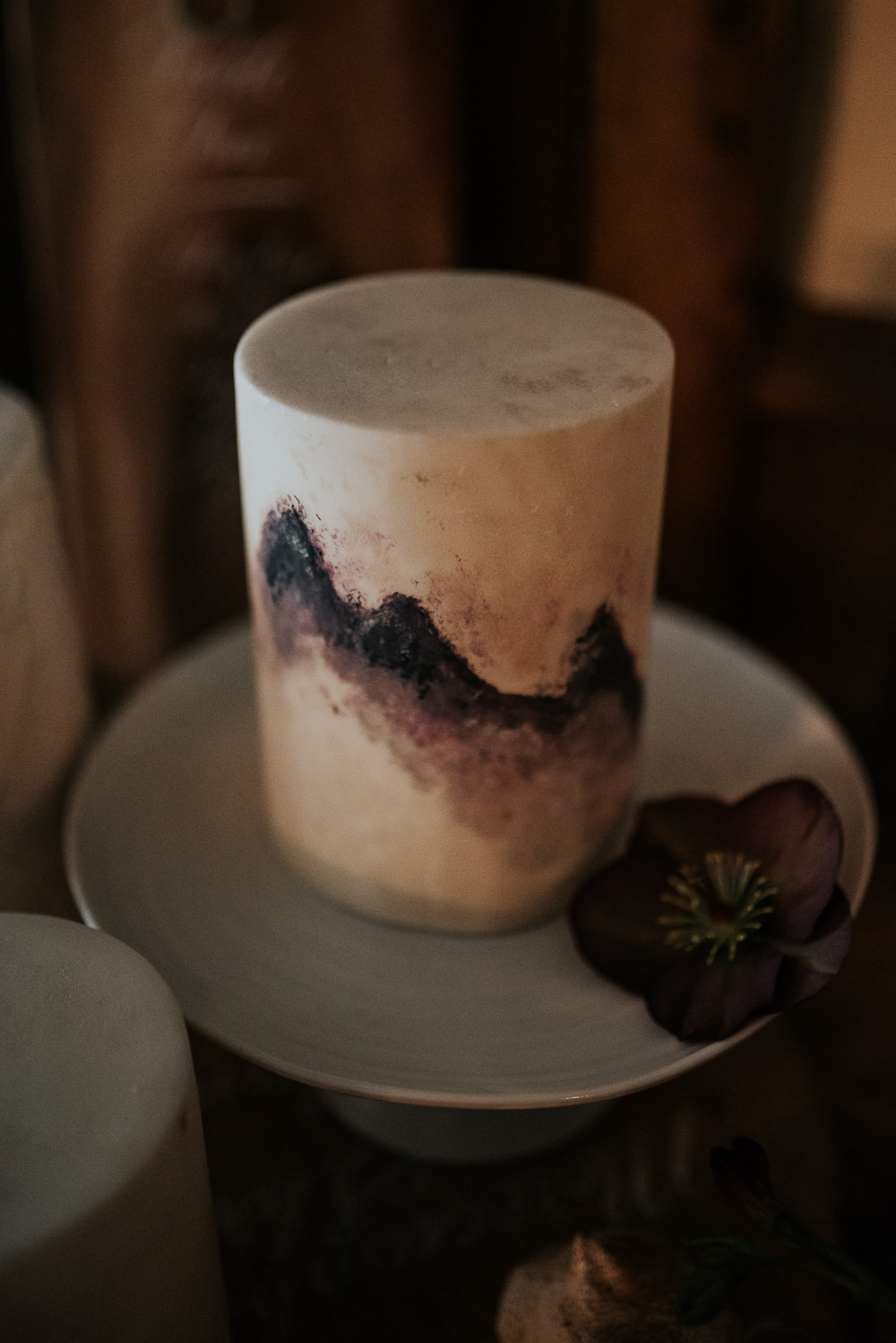 Cake Iced Cakes Painted Lake District Elopement Jenny Appleton Photography