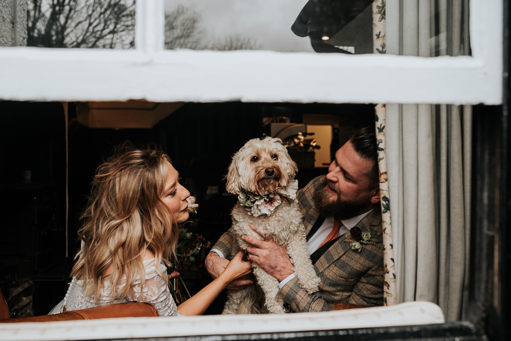 Dog Pet Lake District Elopement Jenny Appleton Photography