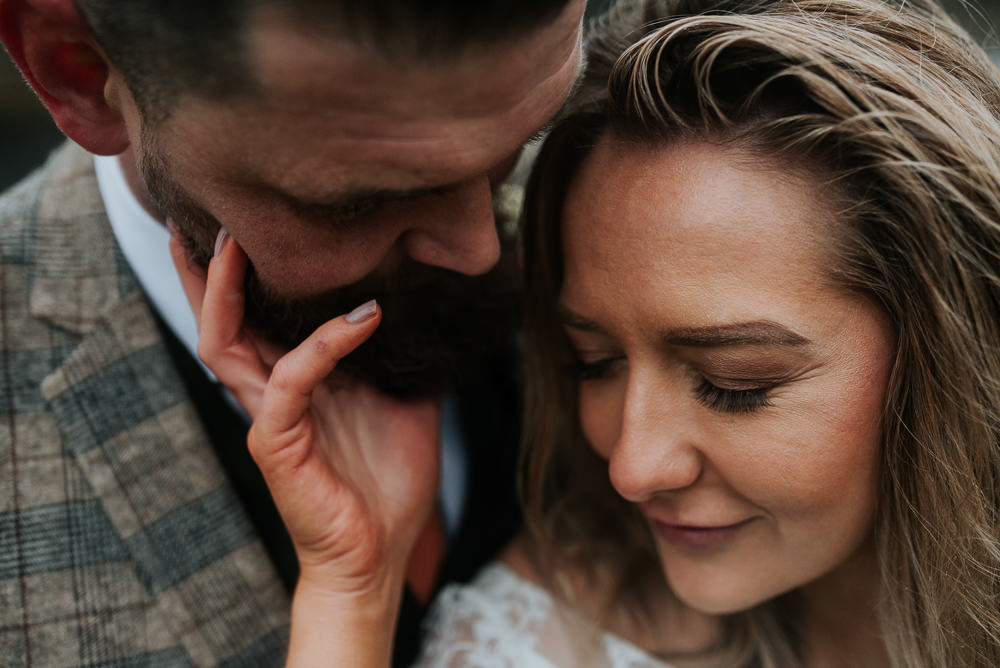 Bride Bridal Make Up Lake District Elopement Jenny Appleton Photography