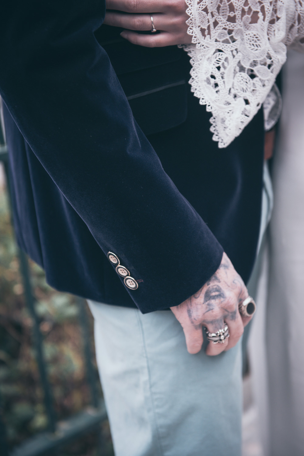 Groom Velvet Jacket Modern Wedding Ideas Cat Arwel Photography