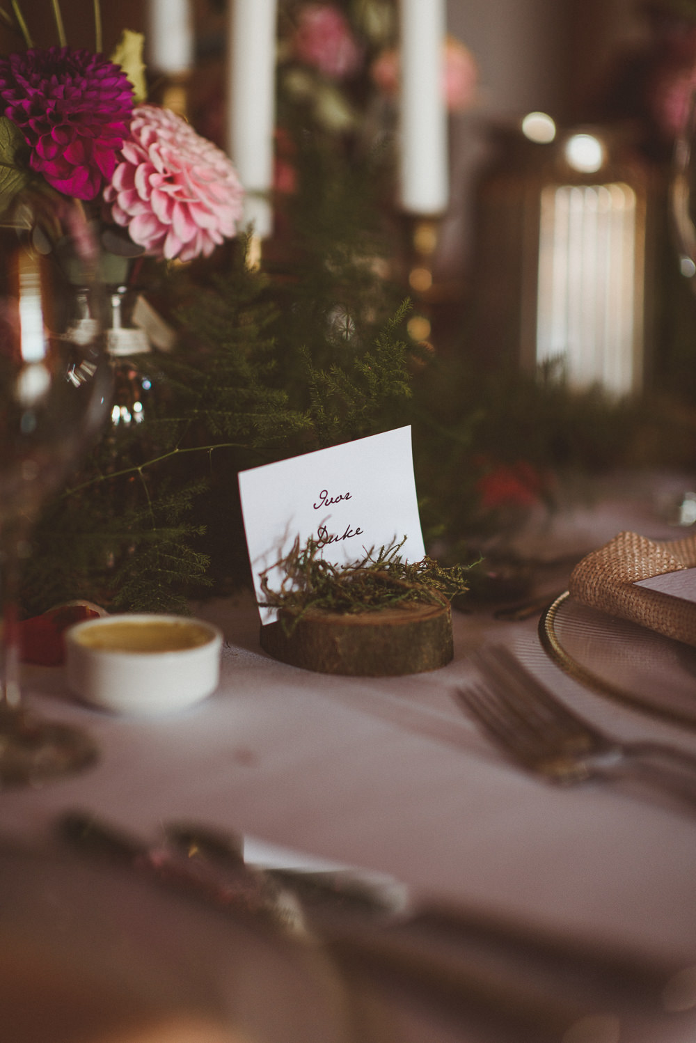 Table Name Place Name Card Old Greens Barn Wedding Matt Penberthy Photography