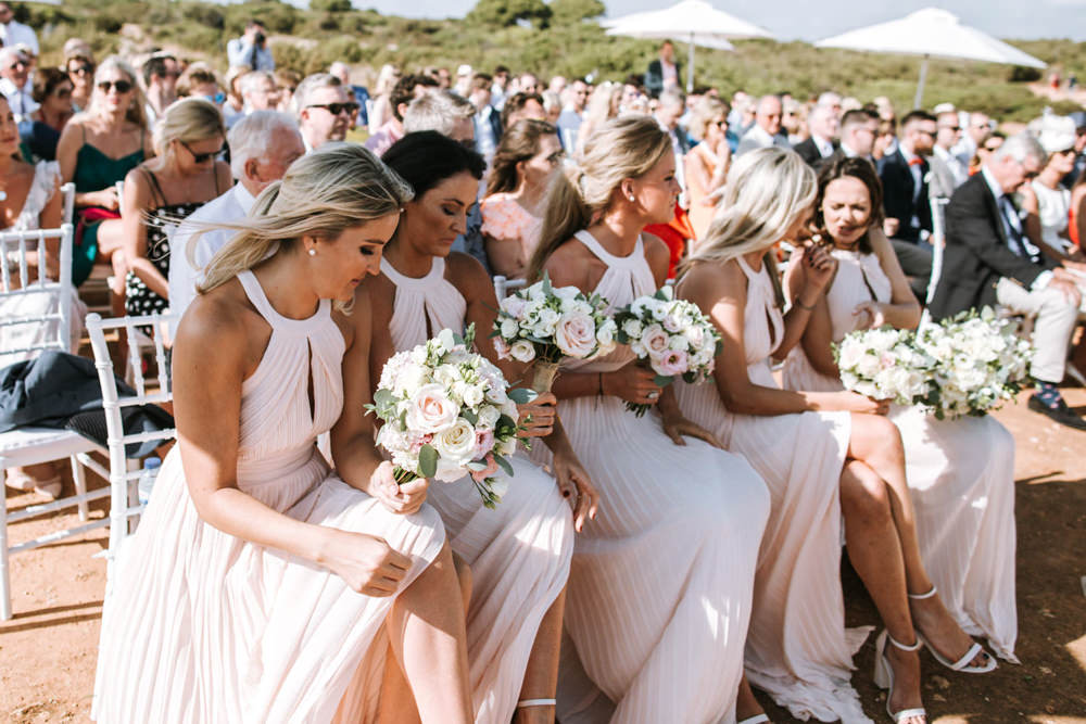 Bridesmaids Bridesmaid Dress Dresses Pink Portugal Destination Wedding The Lovers Imagery